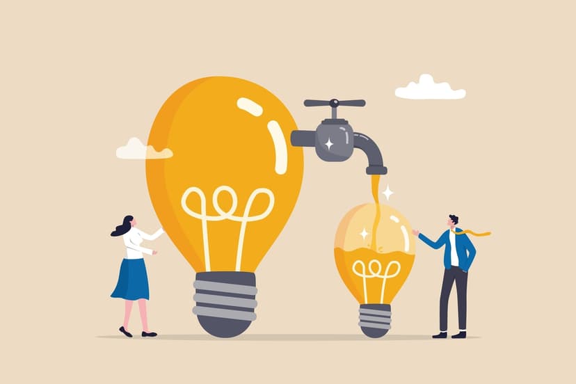 Sharing,Idea,Or,Knowledge,Sharing,,Transfer,Information,Or,Wisdom,To