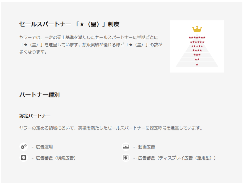 セールスパートナー制度