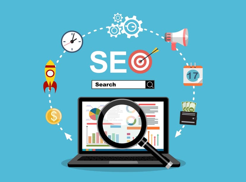 Flat,Illustration,Web,Analytics,Design,,,Seo,Optimization.